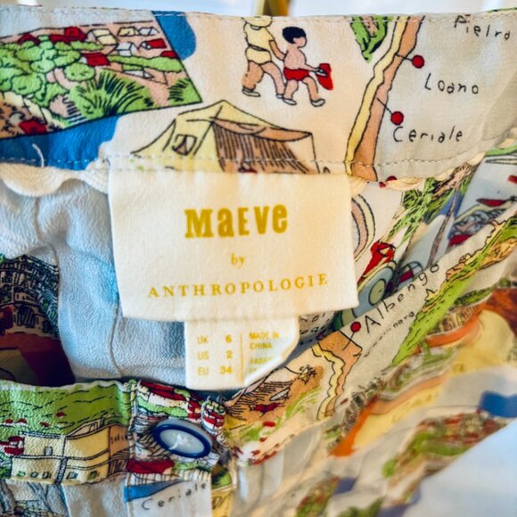 Anthropologie Maeve Souvenir Cami Silk Tank Top - Picture 7 of 7